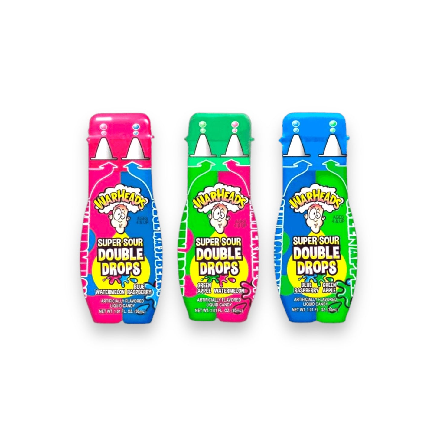 Warheads Super Sour Double Drops Liquid