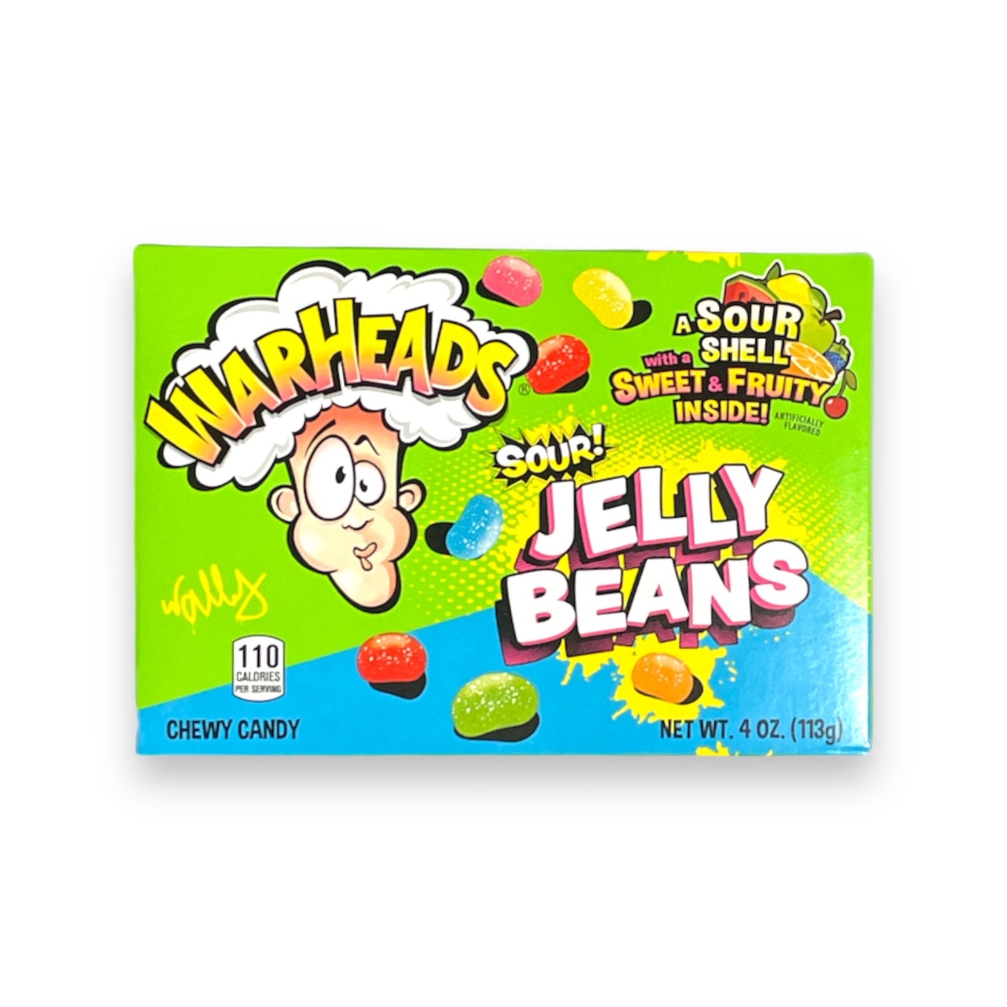 Warheads Sour Jelly Beans Theater Box