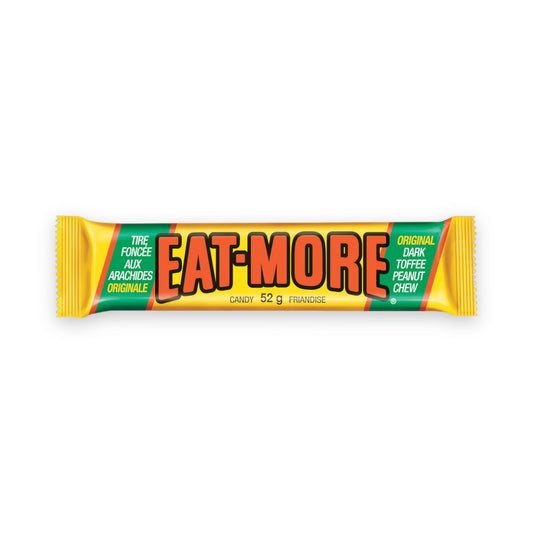 EAT-MORE original Dark Toffee Peanut Chew