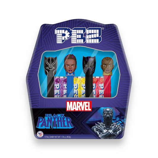 PEZ Black Panther Gift Tin