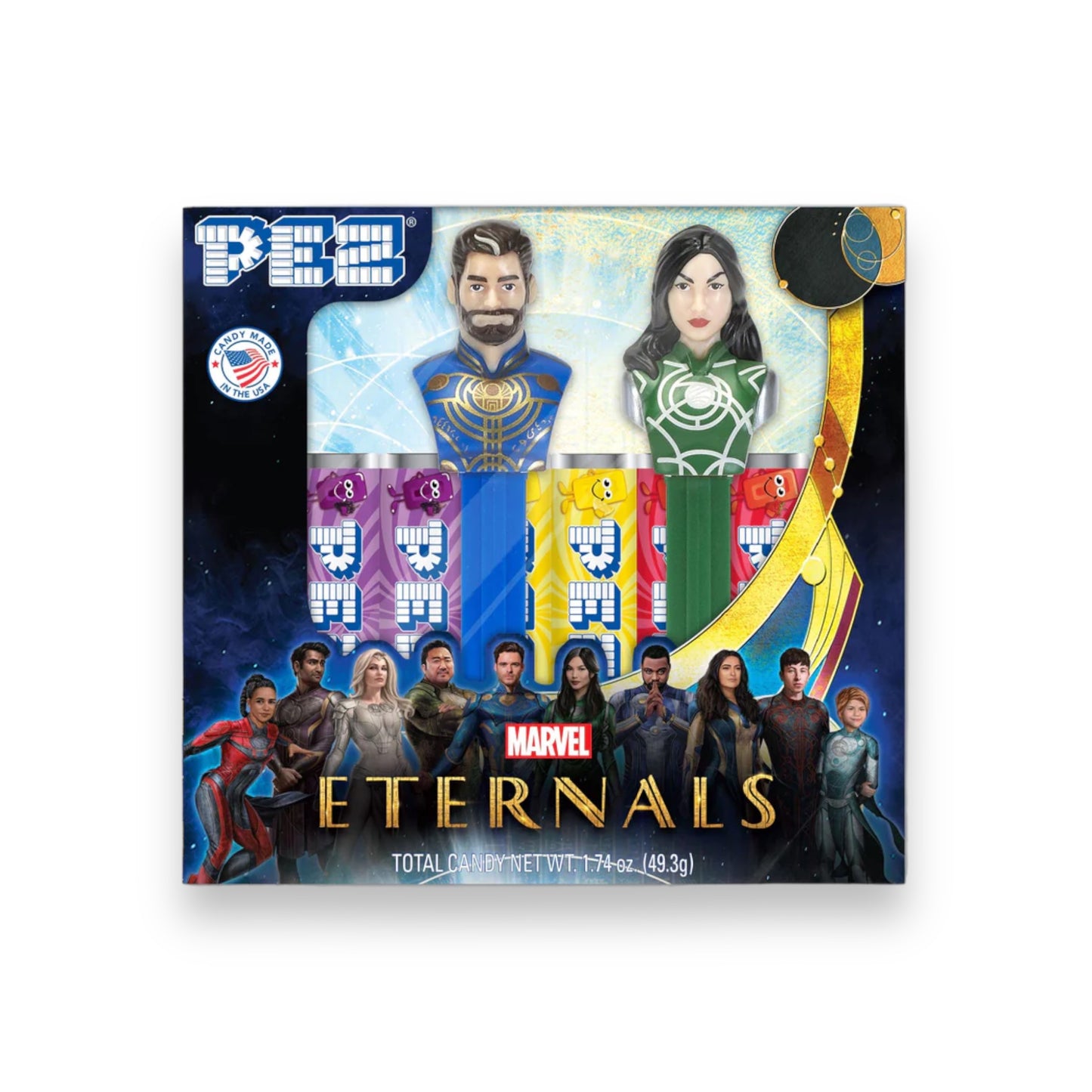 Eternals PEZ Gift Set (Sersi & Ikaris) Marvel Studios Twin Pack