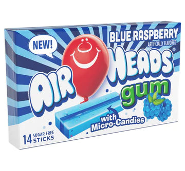 Airheads Gum Blue Raspberry Sugar Free