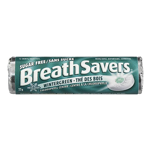 BREATH SAVERS Gaulthérie Sans Sucre 