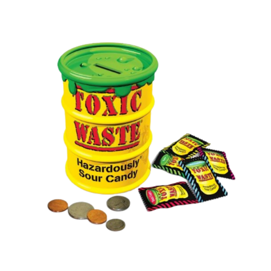 Toxic Waste Combo Box with Coin Bank