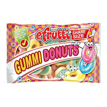 efrutti Gummi Donuts Sac à partager