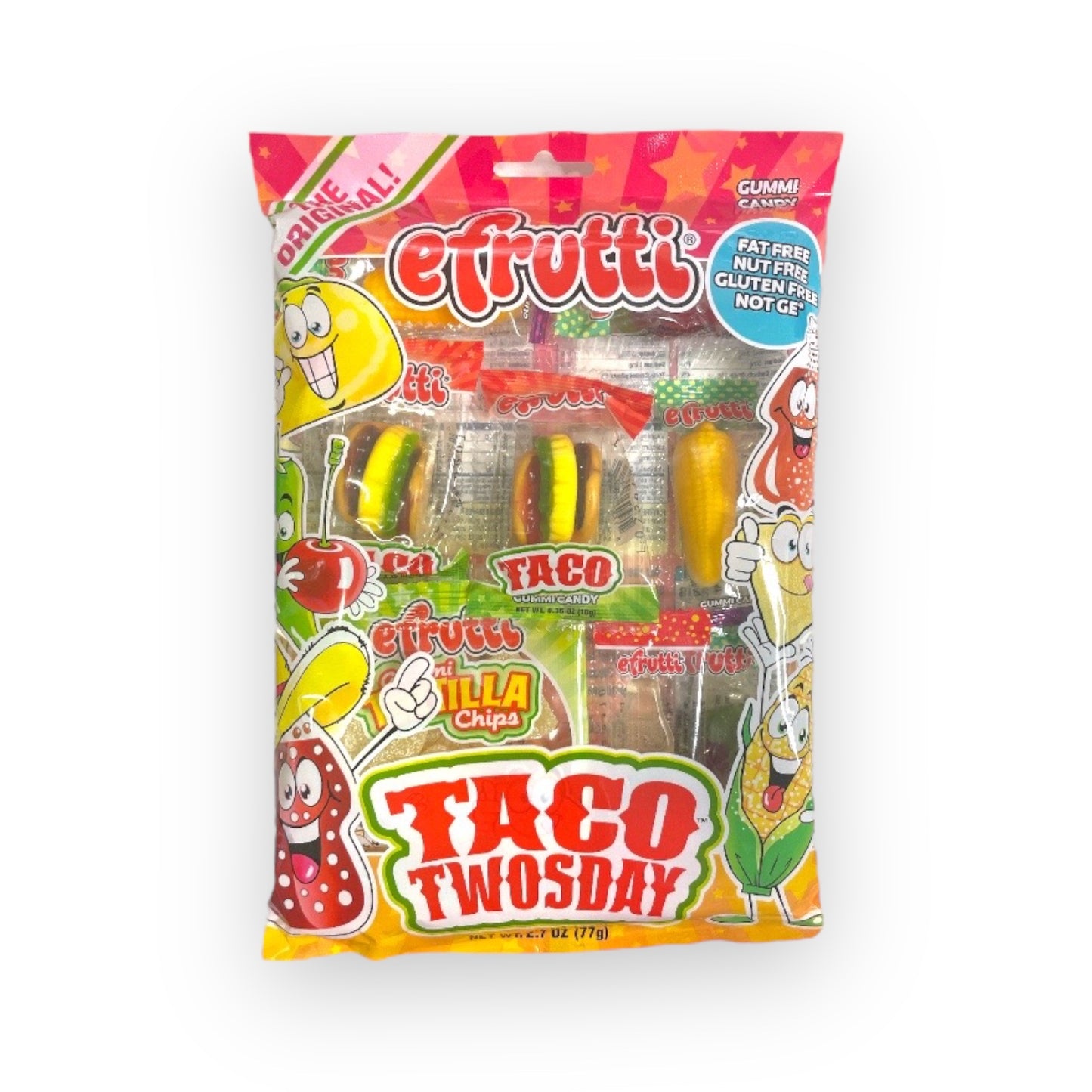 efrutti Gummi Taco Twosday Bag