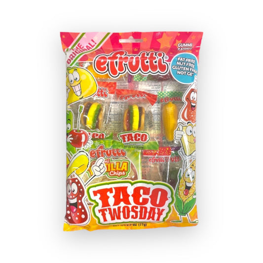 efrutti Gummi Taco Twosday Bag