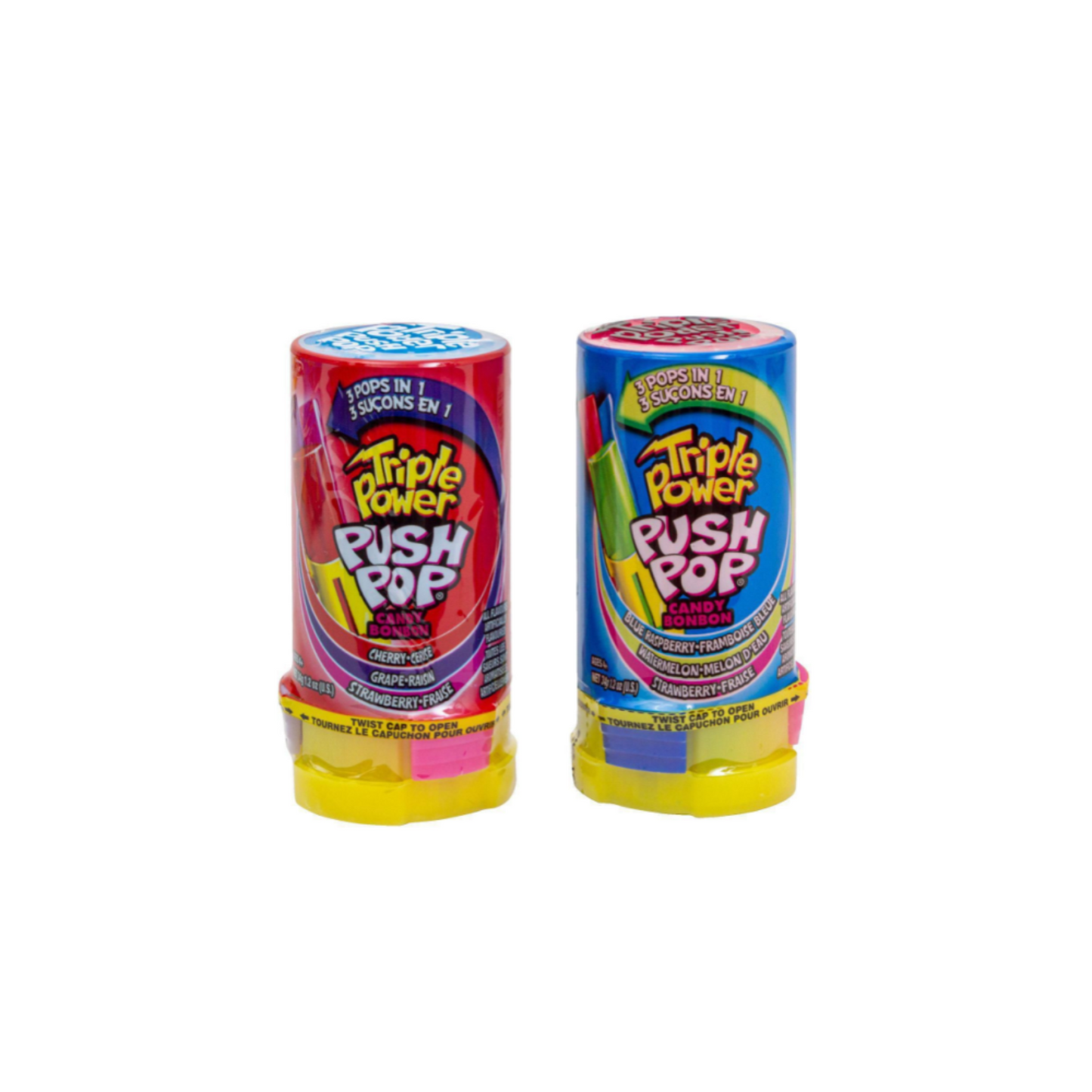 Triple Power Push Pop